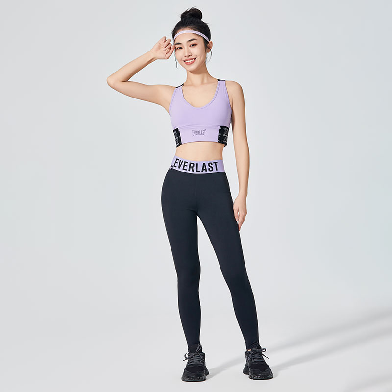 Quần legging thể thao Grenadine nữ màu đen gợi cảm EVERLAST