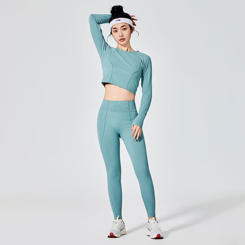 Quần legging thể thao nhuộm trơn cho nữ